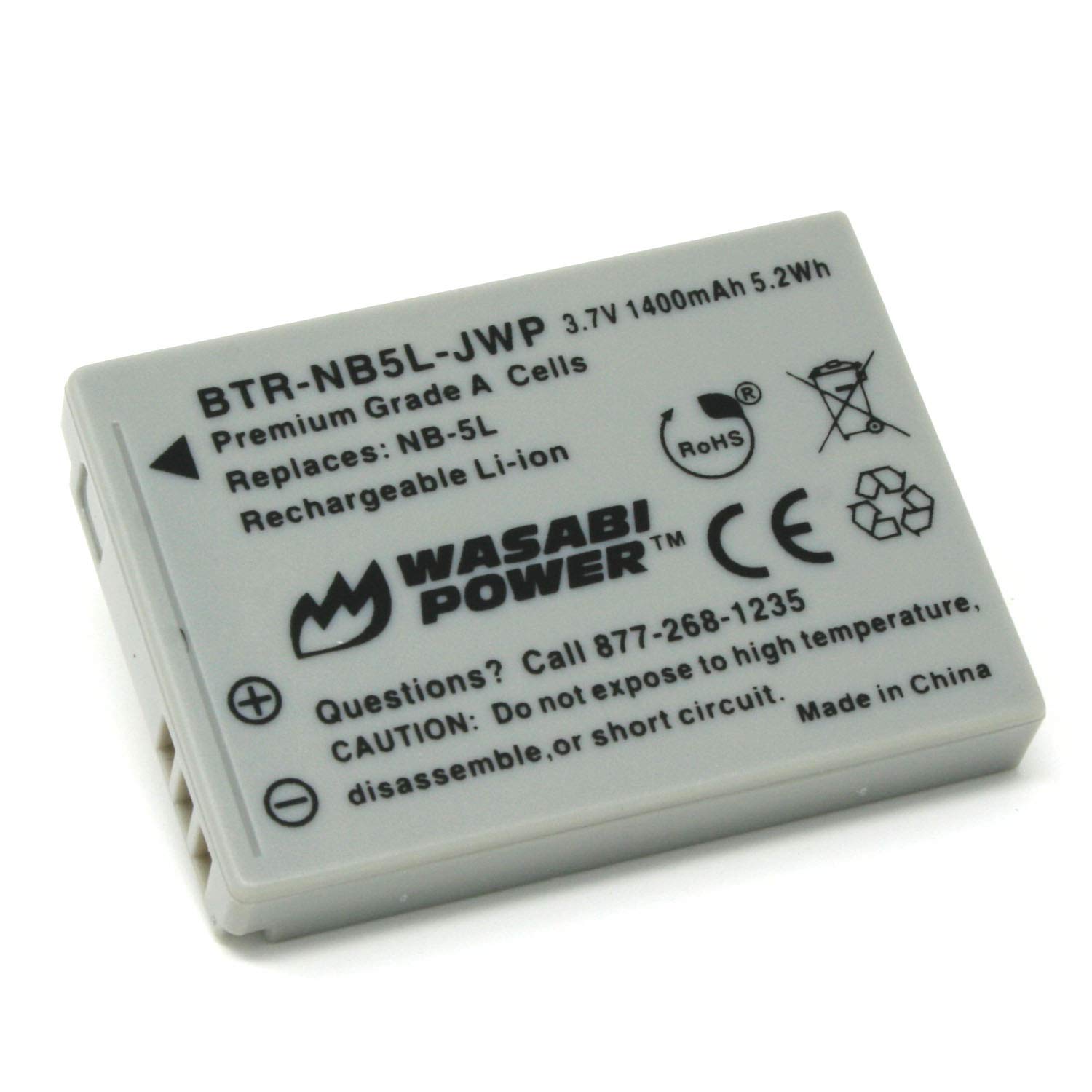 Amazon.com : Wasabi Power Battery for Canon NB-5L and Canon